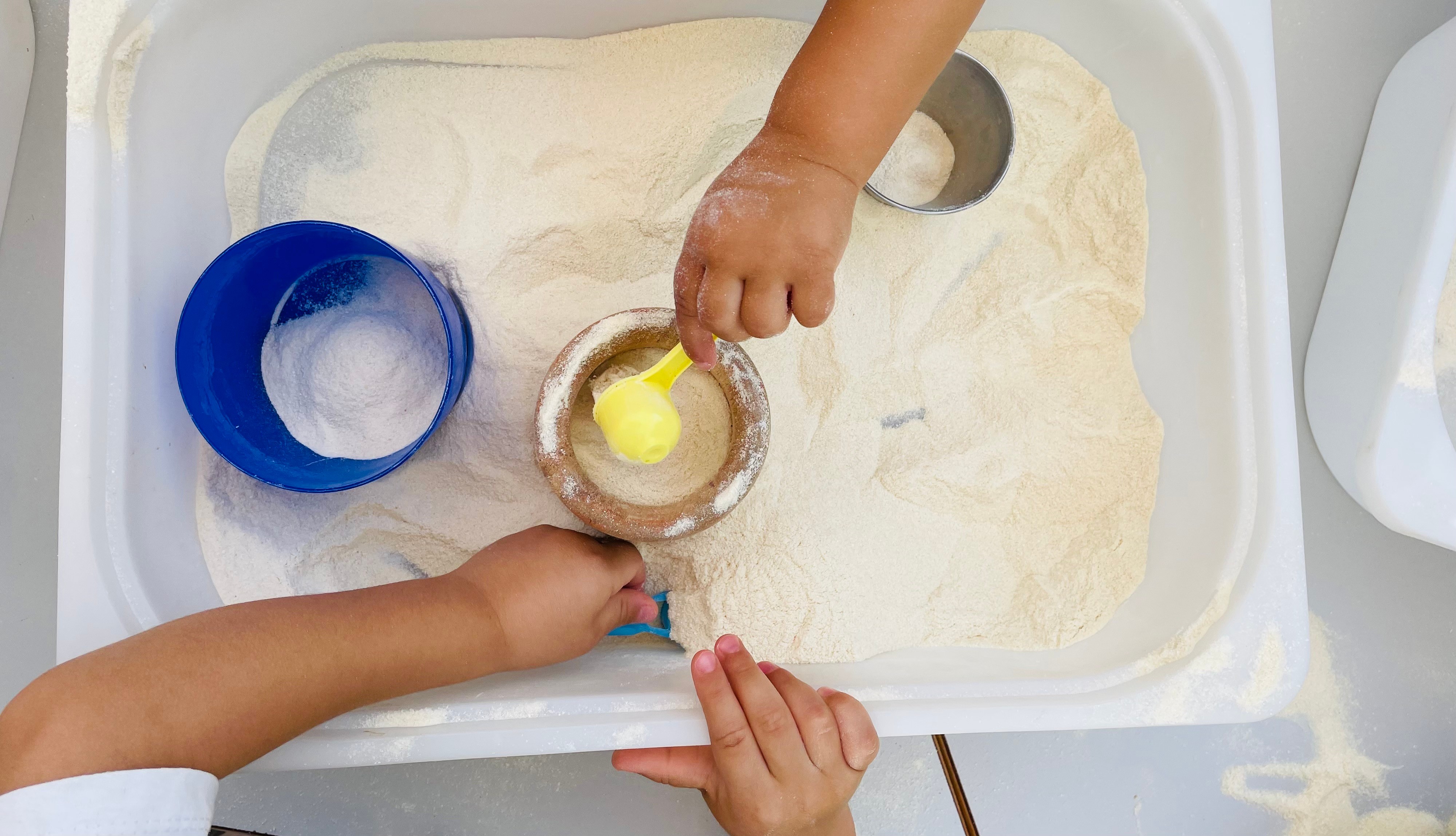 Preparant farinetes de cereals!