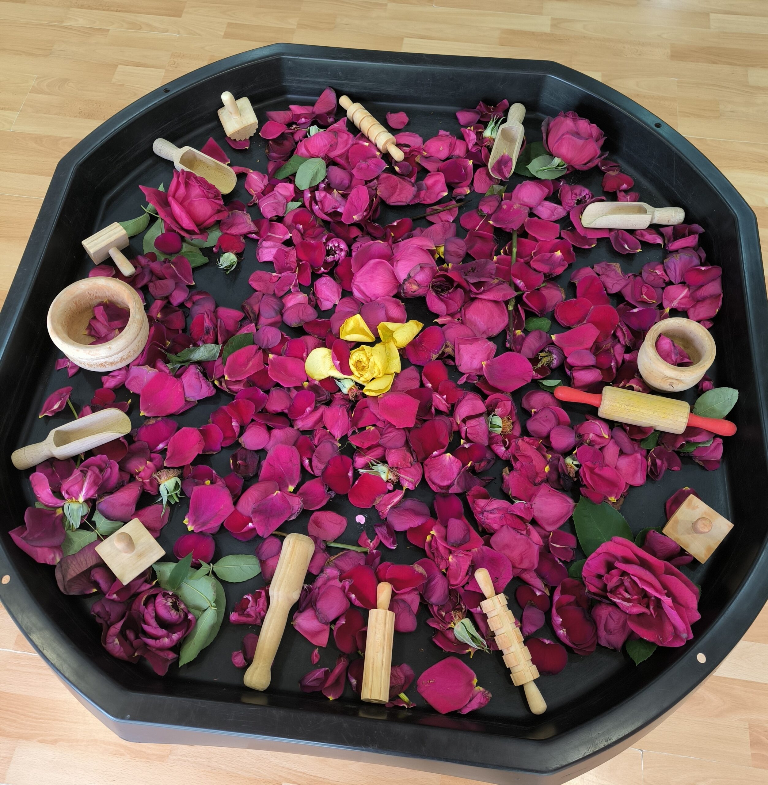Estimulació sensorial: Pètals de rosa