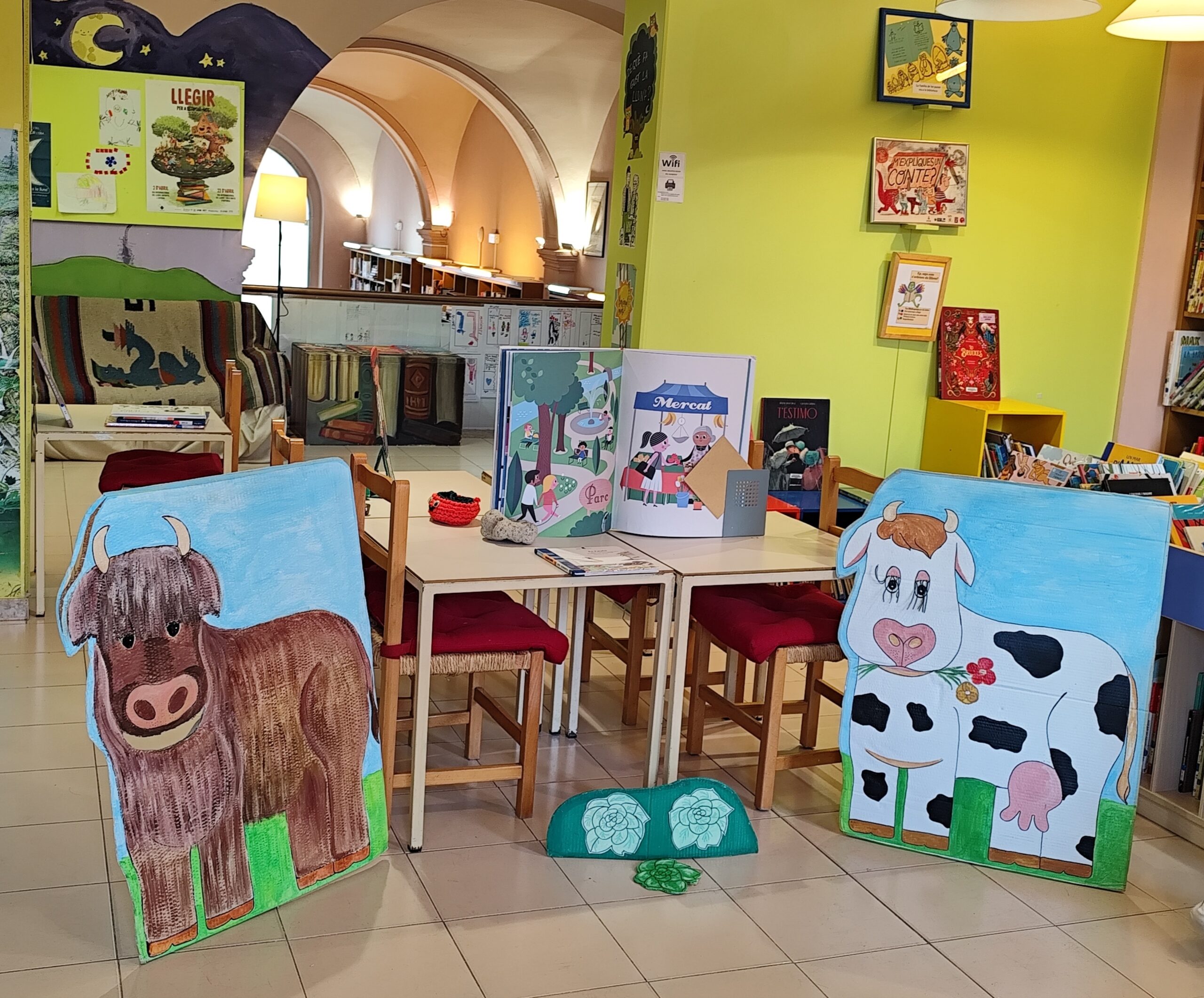 Sortida a la biblioteca, moltes gràcies Marga!!!